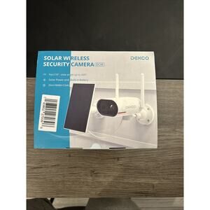 DEKCO Solar Wireless Security Camera DC8E
